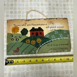 Decorative Slate Wall Hanging